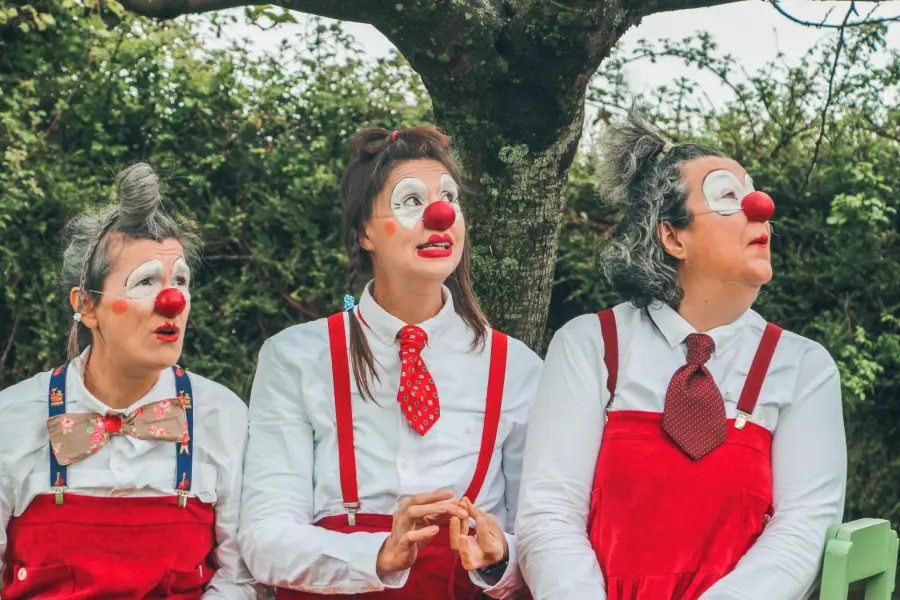 Show Clown Singing Funny Laughter Artist Coeur En Nez Veille Coeurennezveille