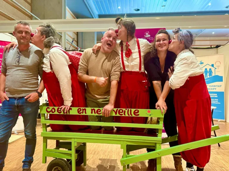 Déambulation clown foire de béré